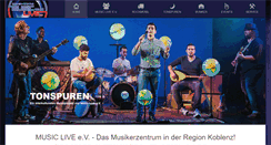 Desktop Screenshot of music-live-koblenz.de